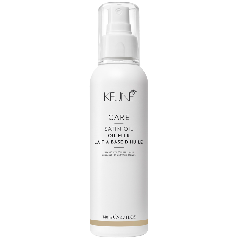 Xịt Dưỡng Xả Khô Keune Care Satin Oil Milk Phục Hồi Tóc Khô Xơ Hư Tổn 140ml