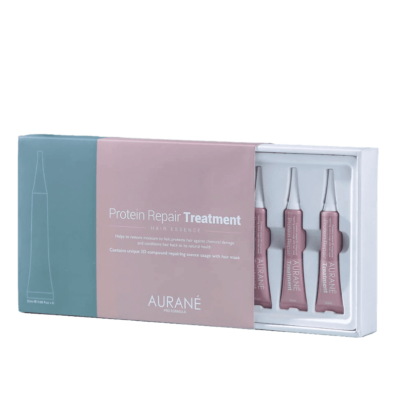 TINH CHẤT AURANE PHỤC HỒI TÓC HƯ TỔN PROTEIN REPAIR 6x30ML