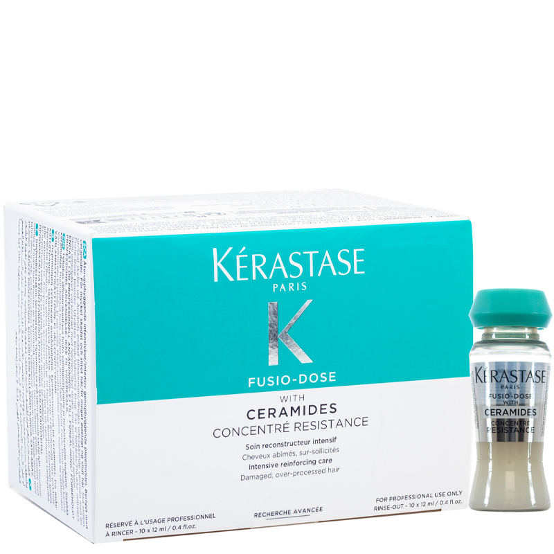 Dưỡng chất Kerastase cho tóc hư tổn fusio dose concentre resistance 10x12ml