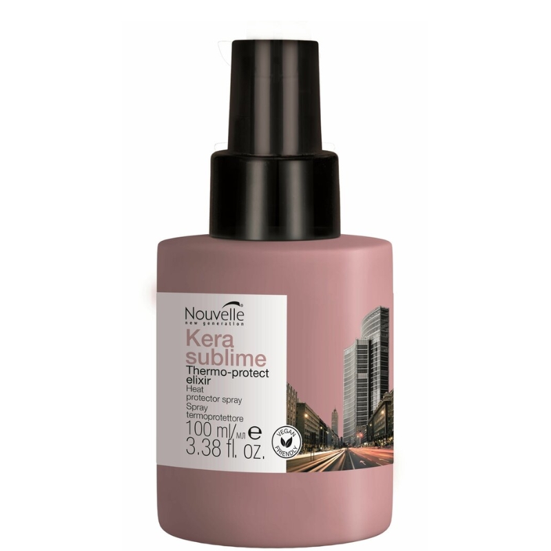 Serum bảo vệ tóc khỏi nhiệt và dưỡng tóc Keratin Nouvelle Thermo Protector Elixir 100ml