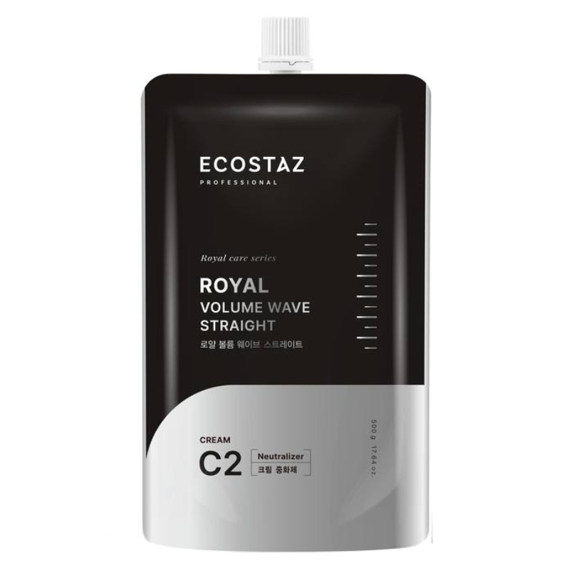 Kem dập duỗi tóc Ecostaz Royal Volume Cream Hàn Quốc 500g