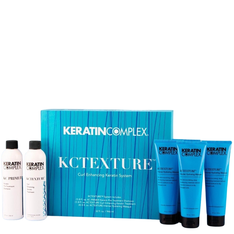 Bộ phục hồi Keratin Complex KCTexture Curl Enhancing dành cho tóc xoăn 236ml