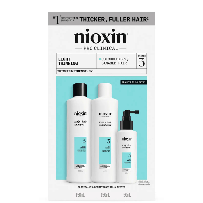 BỘ DẦU GỘI NIOXIN TRIALKIT CHỐNG RỤNG TÓC ( HỆ THỐNG 3) 150ML