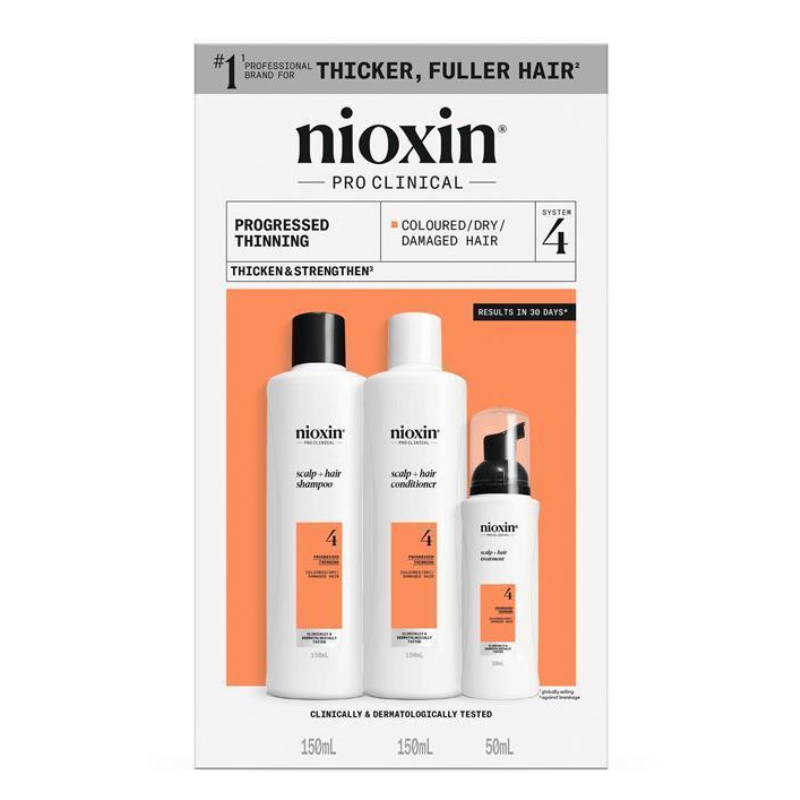 BỘ DẦU GỘI NIOXIN TRIALKIT CHỐNG RỤNG TÓC ( HỆ THỐNG 4) 150ML