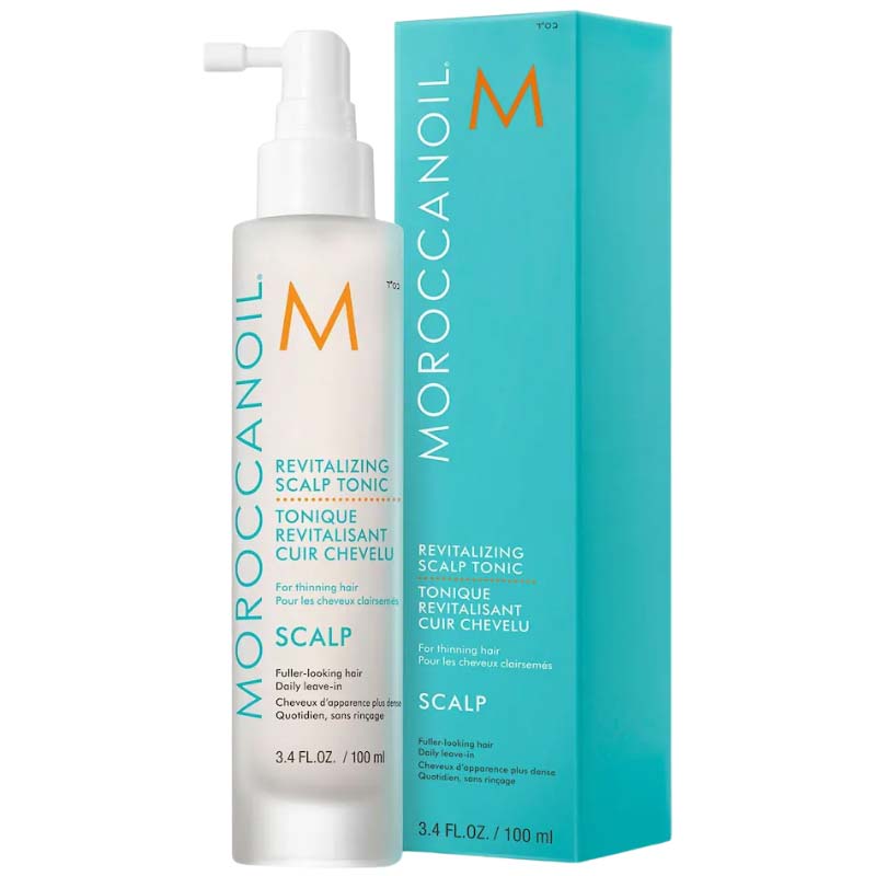 Nước hoa hồng Moroccanoil revitalizing scalp tonic giúp cân bằng da đầu 100ml